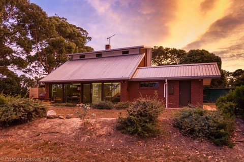 Front of property - evening/night