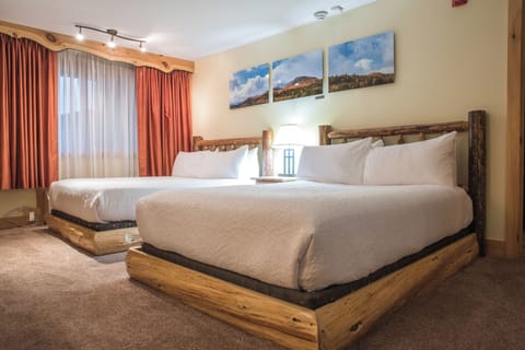 Deluxe Room, 2 Queen Beds, Accessible, Resort View | Egyptian cotton sheets, premium bedding, down comforters