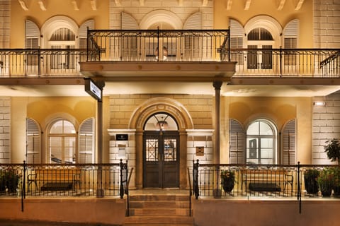 Front of property - evening/night