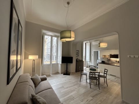 Apartment, 1 Bedroom, Terrace | Memory foam beds, in-room safe, individually decorated