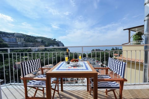 Deluxe Double Room, Terrace, Sea View | Terrace/patio