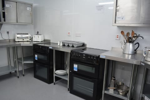 Shared fridge, microwave