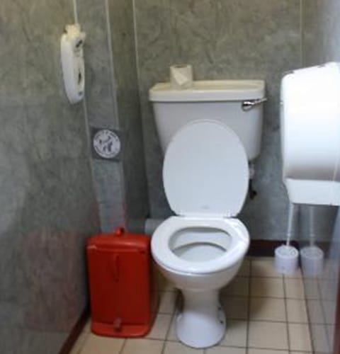 Shower, eco-friendly toiletries, toilet paper