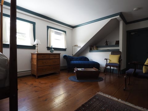 Premium bedding, down comforters, pillowtop beds, individually decorated