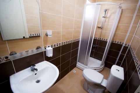 Apartment | Bathroom | Shower, free toiletries, hair dryer, towels