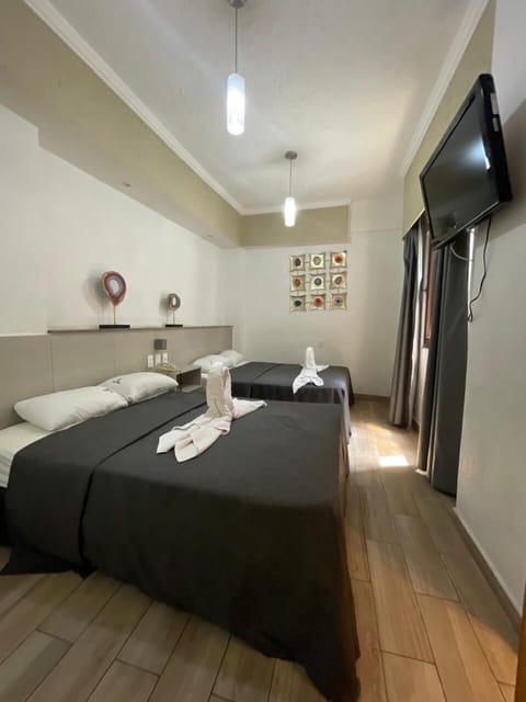 Standard Room, 2 Double Beds | Desk, laptop workspace, iron/ironing board, free WiFi