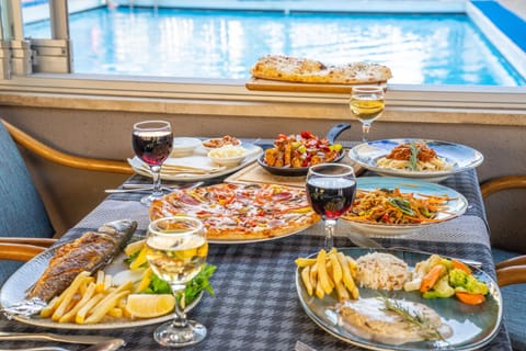 Breakfast, lunch, dinner served; Turkish cuisine 