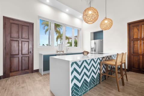 One Bedroom Marina Villa | Private kitchen | Fridge, microwave, oven, dishwasher