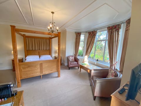 Double Room (Four Poster - Not Pet-Friendly) | Iron/ironing board, free WiFi, bed sheets