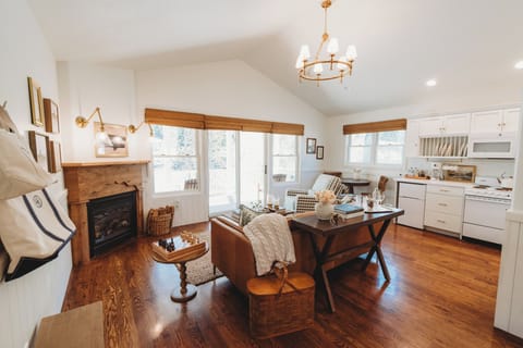 Ralphs Room Cottage | Living area | Flat-screen TV, fireplace