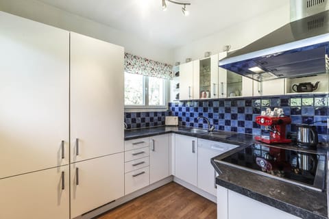 Shared fridge, microwave, highchair