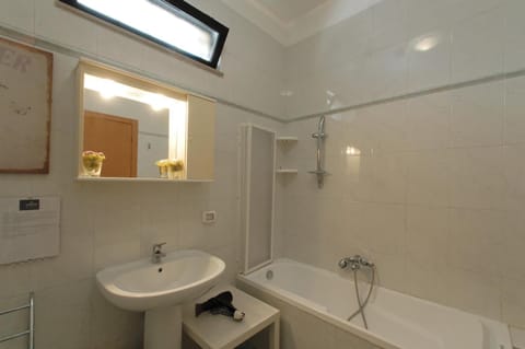 Free toiletries, hair dryer, bidet, towels