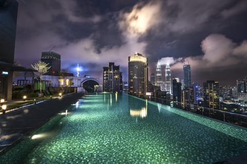 Rooftop pool