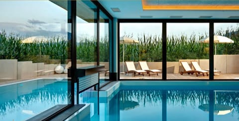 Indoor pool, outdoor pool