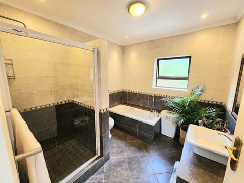 Family Apartment, 1 Queen Bed with Sofa bed, Kitchen, Partial Ocean View | Bathroom | Free toiletries, hair dryer, towels