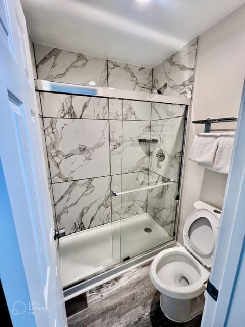 Free toiletries, hair dryer, towels, soap