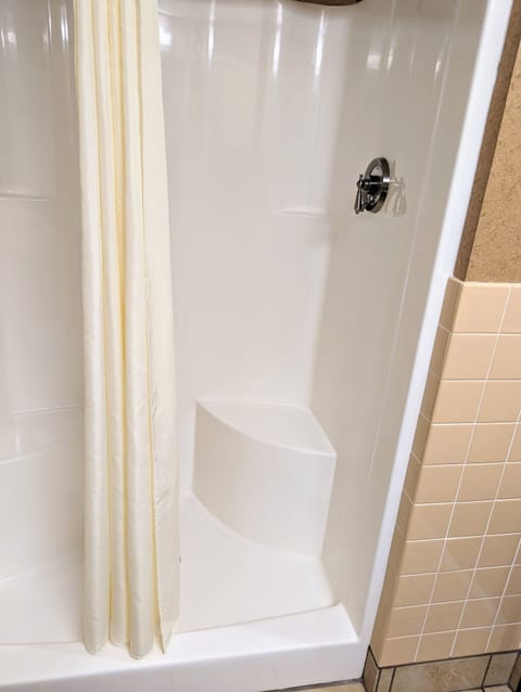 Free toiletries, hair dryer, towels, soap