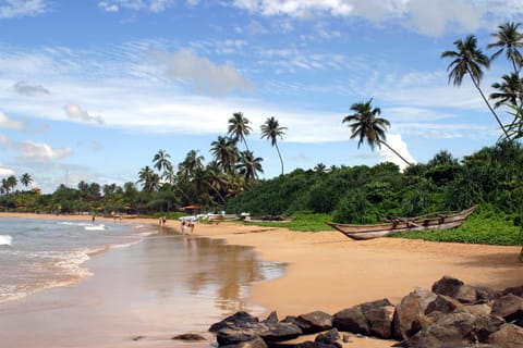 Private beach nearby