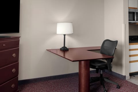 32-inch flat-screen TV with digital channels, TV, DVD player