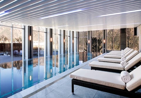 Seasonal outdoor pool