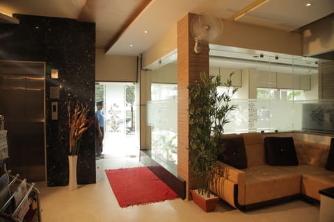 Interior entrance