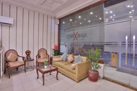 Lobby sitting area