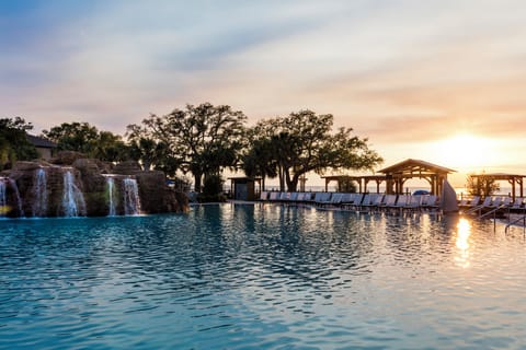 Indoor pool, 2 outdoor pools, cabanas (surcharge), pool umbrellas