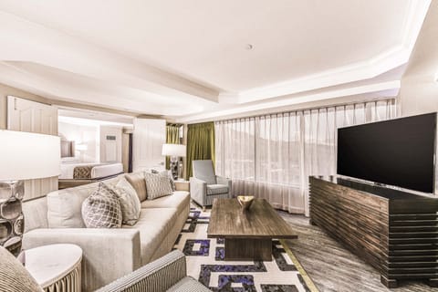 LED TV, first-run movies, pay movies