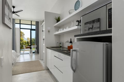 Luxury Suite, Kitchenette, Mountain View (Kalahari 2) | Private kitchenette | Fridge, microwave, stovetop, coffee/tea maker