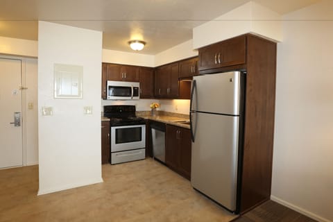 Microwave, coffee/tea maker