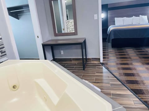 Individually furnished, blackout drapes, iron/ironing board