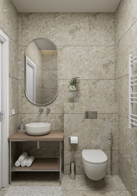 Newly Equipped Double or Twin Room | Bathroom | Free toiletries, hair dryer, towels, soap