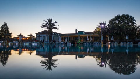 Seasonal outdoor pool, open 9:00 AM to 8:00 PM, free cabanas
