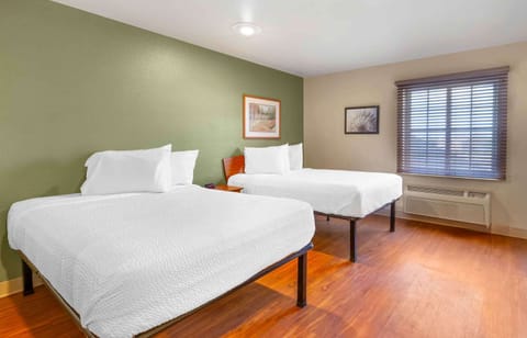 Standard Studio, 2 Queen Beds, Non Smoking, Refrigerator & Microwave | Desk, laptop workspace, iron/ironing board, free WiFi