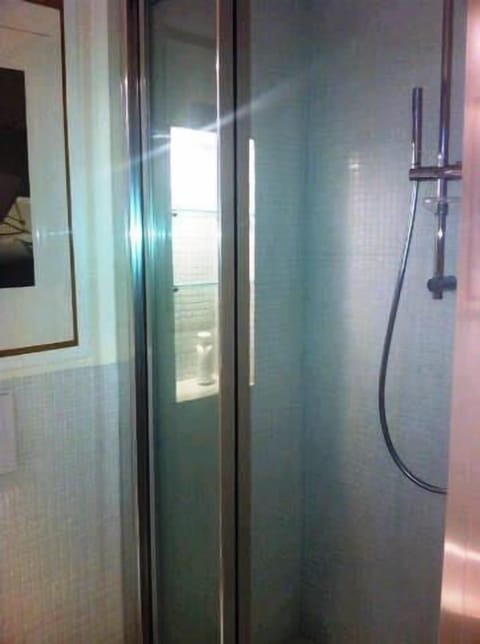 Studio, Balcony | Bathroom shower