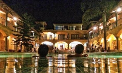 Front of property - evening/night