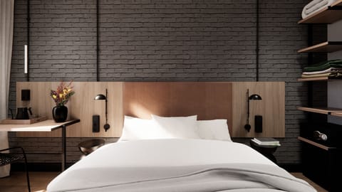 In-room safe, blackout drapes, WiFi (free), bed sheets