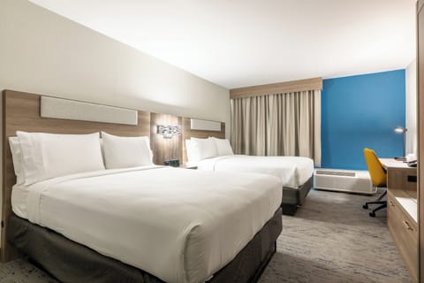 Standard Room, 2 Queen Beds | Desk, soundproofing, iron/ironing board, WiFi (free)