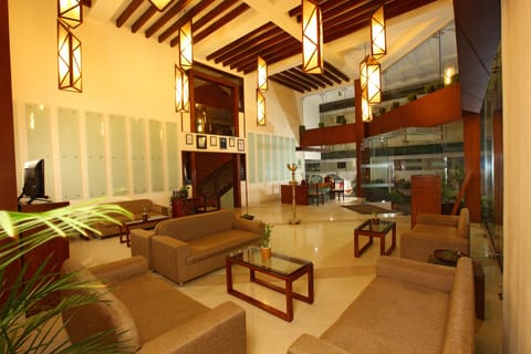 Lobby sitting area