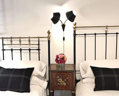 Double Room, 2 Twin Beds | Premium bedding, desk, blackout drapes, iron/ironing board