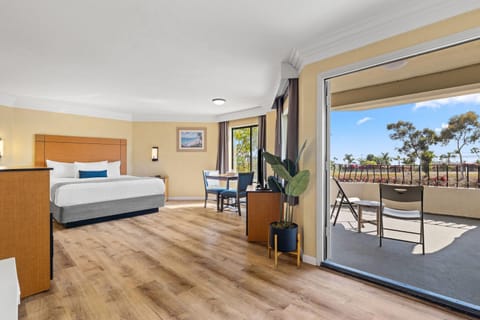 Room, 1 King Bed, Non Smoking | In-room safe, desk, iron/ironing board, free cribs/infant beds