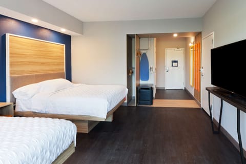 Room, 2 Queen Beds, Accessible (Hearing) | Premium bedding, desk, blackout drapes, free WiFi