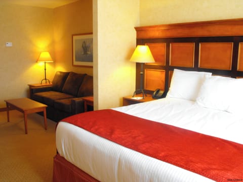 Deluxe Room, 1 King Bed (Mini Suite King Bed) | In-room safe, desk, laptop workspace, iron/ironing board