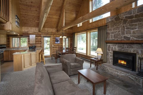Mountain Chalet | Iron/ironing board, cribs/infant beds, rollaway beds, free WiFi