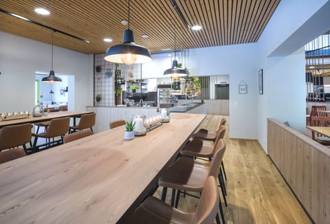 Daily buffet breakfast (EUR 18 per person)