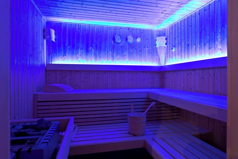 Sauna, hot stone massages, deep-tissue massages, prenatal massages
