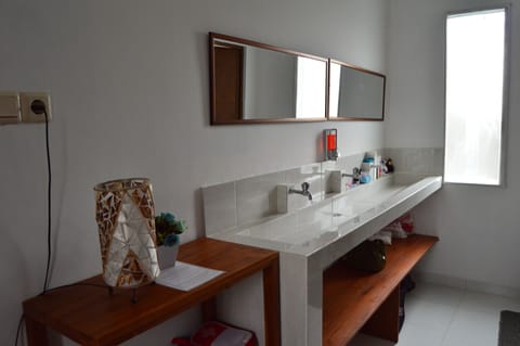 Shared Dormitory, Non Smoking | Bathroom | Shower, bidet, towels