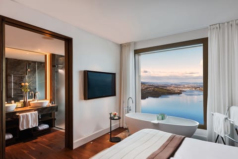 Contemporary Lake view Premium Suite with Spa Access | View from room