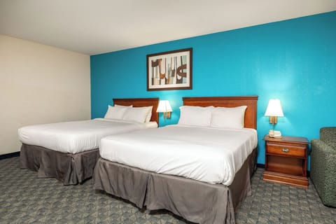 Blackout drapes, iron/ironing board, free WiFi, bed sheets