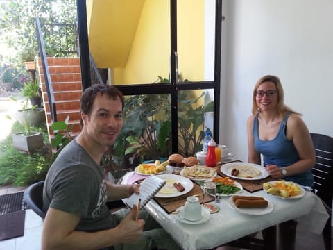 Daily continental breakfast for a fee